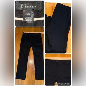 $695 designer Zero + M Cornejo  cotton pants 36x32